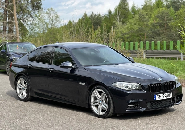 BMW Seria 5 cena 104200 przebieg: 125700, rok produkcji 2014 z Mysłowice małe 781